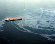 Derramamento de Barris de Petróleo pelo Navio Exxon Valdez no Alasca (2)