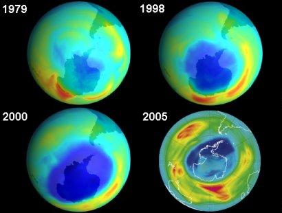 Diminuição da Camada de Ozônio