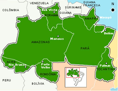 Amazônia e Sua Localização