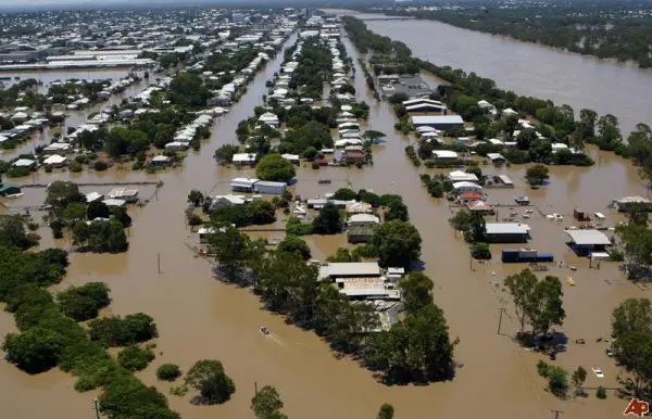 Enchente Atinge a Austrália