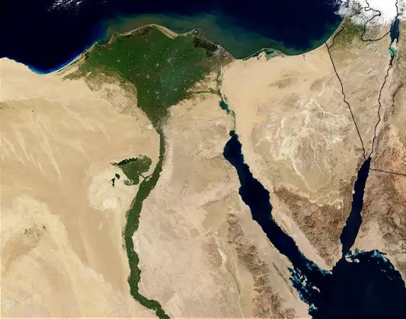 Delta do rio Nilo