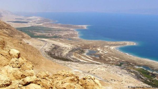 Vista Aérea do Mar Morto