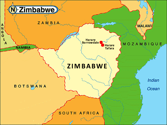 Geografia De Zimbabwe