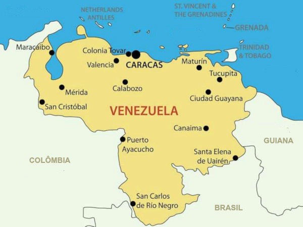 Venezuela no Mapa 