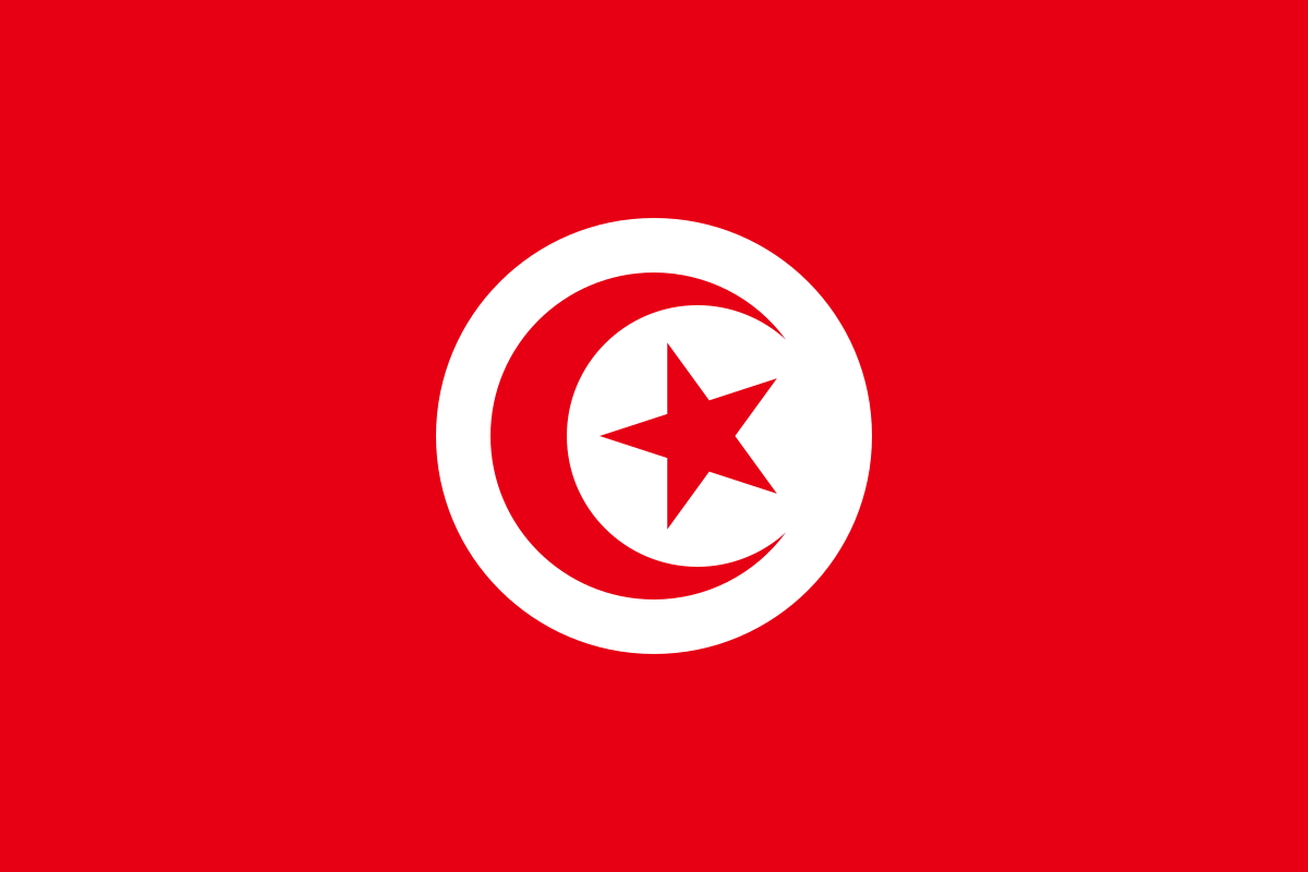 Bandeira da Tunísia 