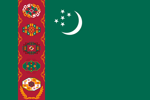 Bandeira do Turquemenistão 