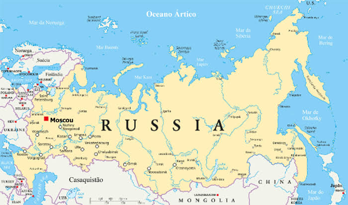 Hidrografia da Rússia