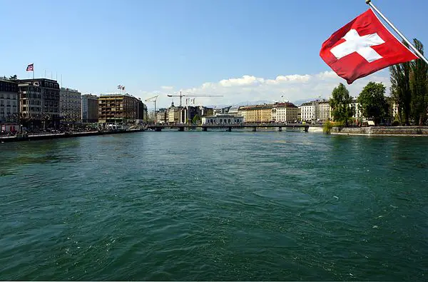 Hidrografia na Suiça