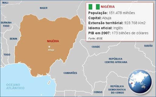 Nigéria no Mapa 